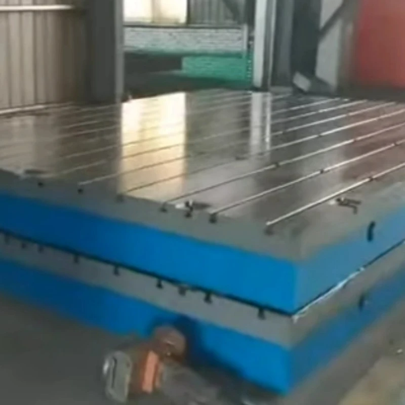 Hiển thị thành phẩm của nền tảng khe gang T